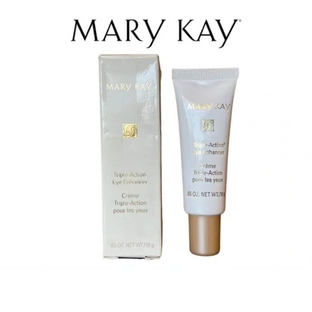 Mary Kay Triple Action Eye Enhancer cream, new in box. hydrating, brightening